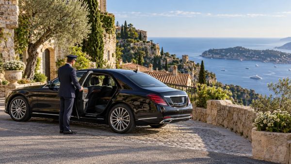 Top lieux à explorer sur la Côte d'Azur avec chauffeur privé